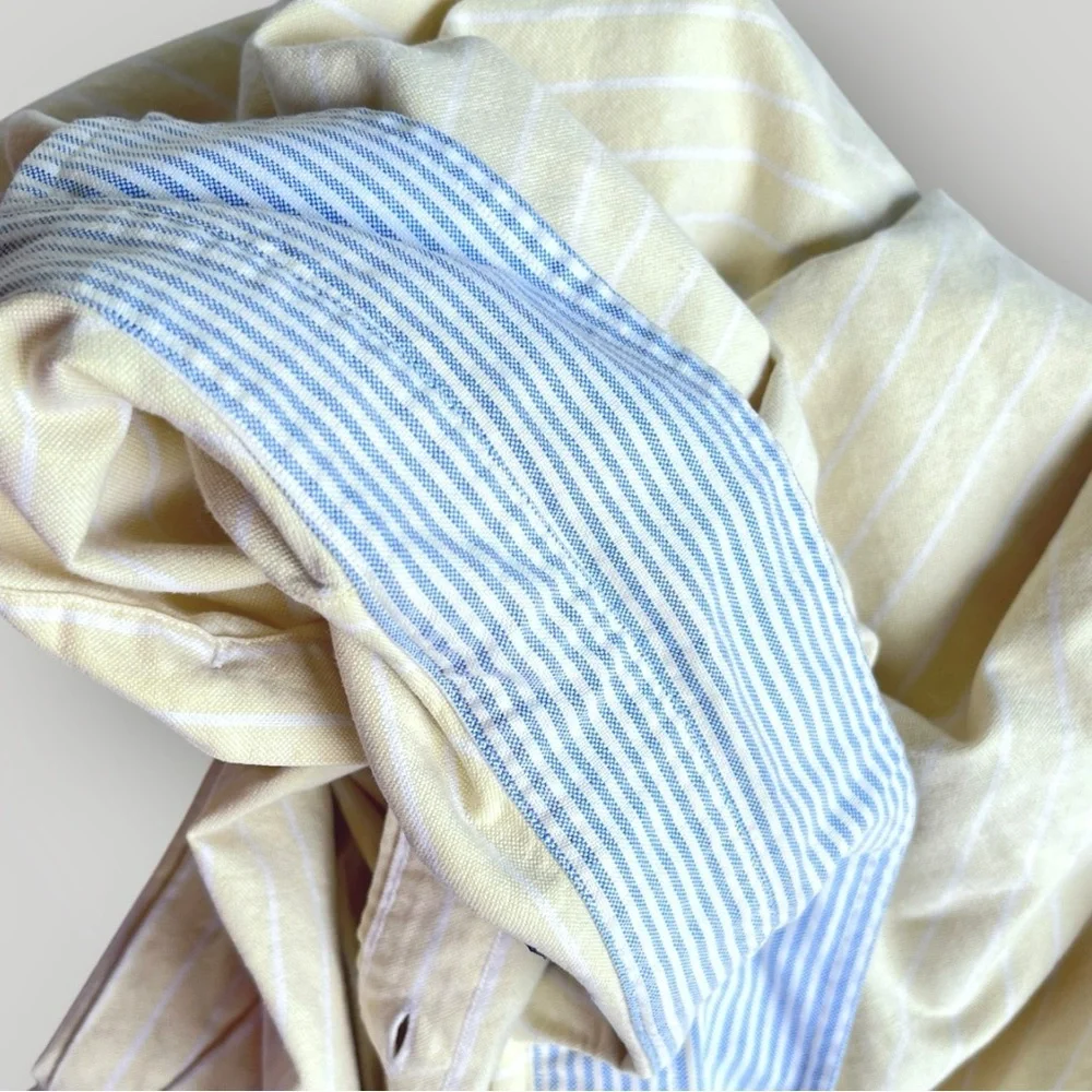 Ralph Lauren Yellow Striped Men's Shirt - Picture 9 of 15